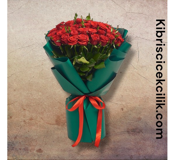 51 Kırmızı Gül Buketi 51 Kırmızı Gül Buketi