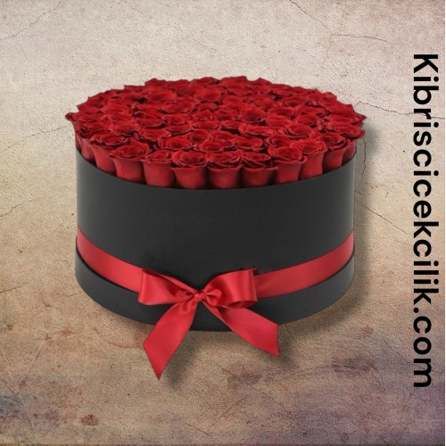 Kutuda 101 Kırmızı Gül