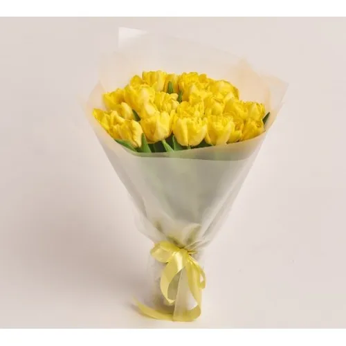 25 Sarı Lale Buketi